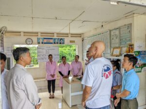 Hosting visit Mr. Roland Debschutz, president of KHA